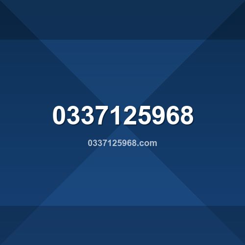 0337125968.com logo - Análise de segurança