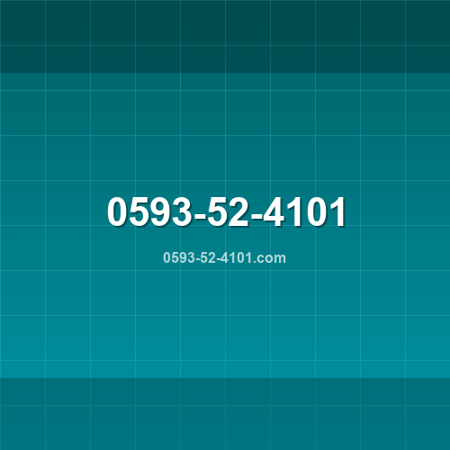 0593-52-4101.com logo - Análise de segurança