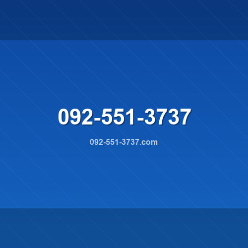 Marca 092-551-3737.com - Análise de confiabilidade