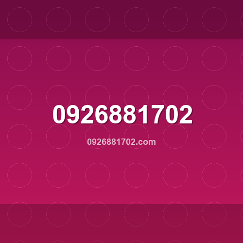 Logo de 0926881702.com - Verificação de confiabilidade