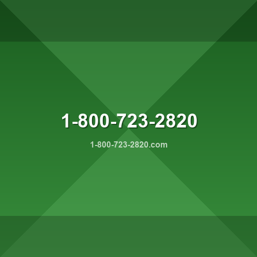 Marca 1-800-723-2820.com - Análise de confiabilidade