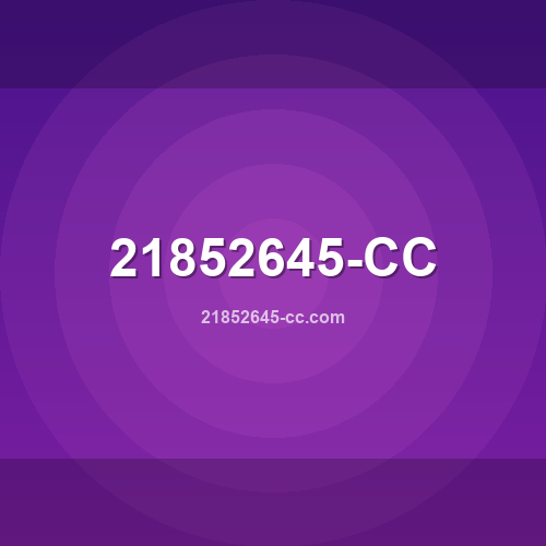 Logo 21852645-cc.com - Verificação SSL e reputação
