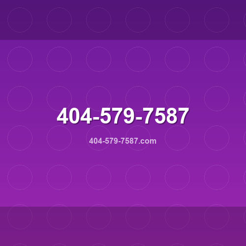 404-579-7587.com logo - Análise de segurança