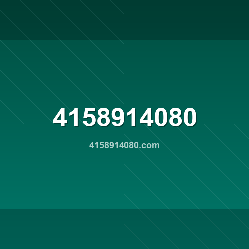 4158914080.com logo - Análise de segurança