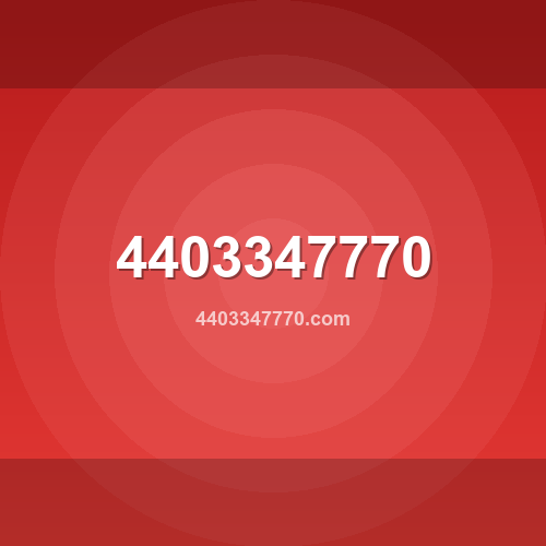 Logo 4403347770.com - Verificação SSL e reputação