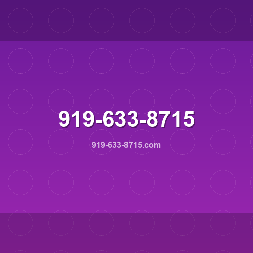 Logo de 919-633-8715.com - Verificação de confiabilidade