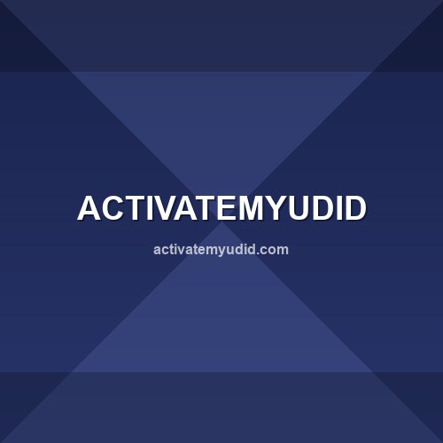 activatemyudid.com - Site verificado pelo ConfiaBR