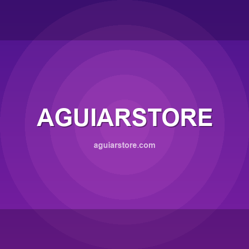 aguiarstore.com logo - Análise de segurança