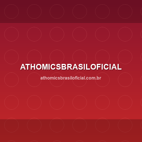 Logo de athomicsbrasiloficial.com.br - Verificação de confiabilidade