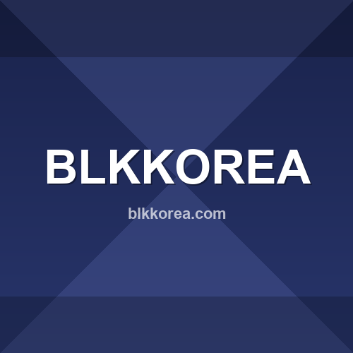 Imagem do site blkkorea.com