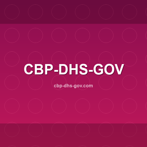 Logo de cbp-dhs-gov.com - Verificação de confiabilidade