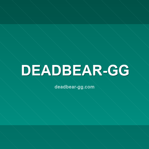 Imagem do site deadbear-gg.com