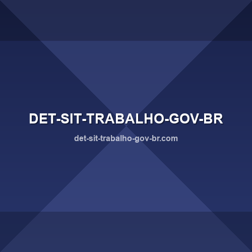 Logo de det-sit-trabalho-gov-br.com - Verificação de confiabilidade