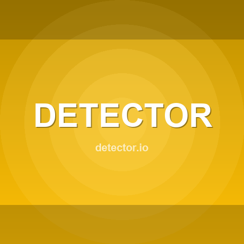 Logo detector.io - Verificação SSL e reputação