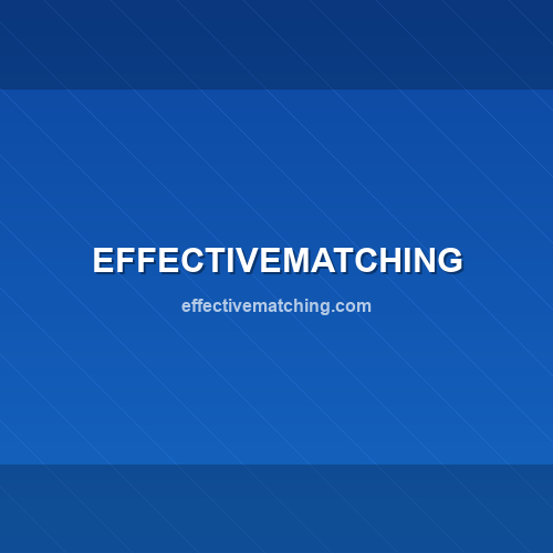 Marca effectivematching.com - Análise de confiabilidade