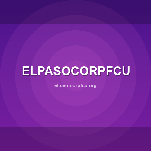 Logo de elpasocorpfcu.org - Verificação de confiabilidade
