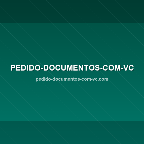 Marca pedido-documentos-com-vc.com - Análise de confiabilidade