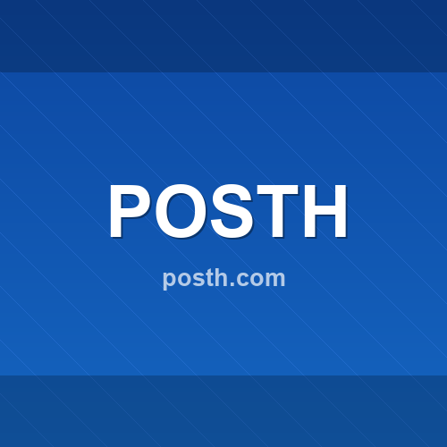 Imagem do site posth.com