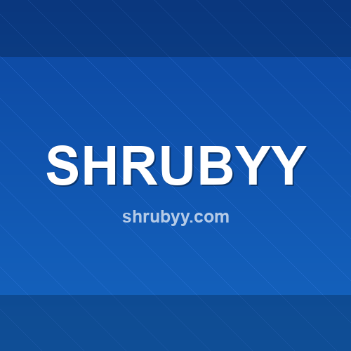 shrubyy.com logo - Análise de segurança