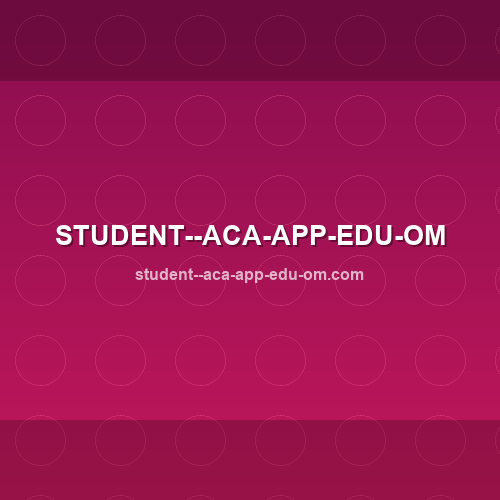 Imagem do site student--aca-app-edu-om.com