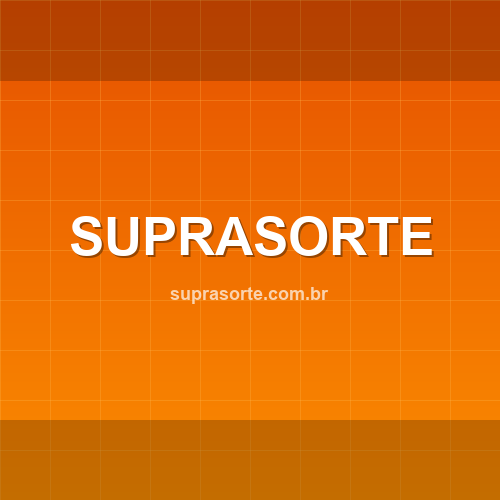 suprasorte.com.br - Site verificado pelo ConfiaBR