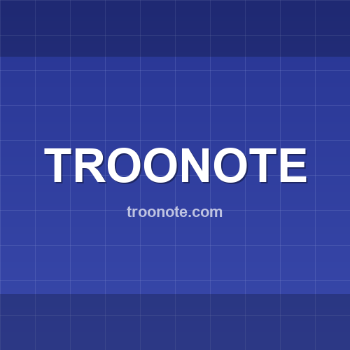 Imagem do site troonote.com