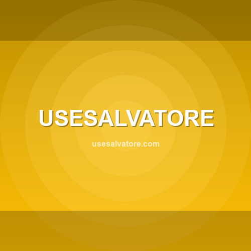 Logo de usesalvatore.com - Verificação de confiabilidade