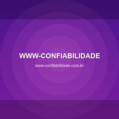Logo de www-confiabilidade.com.br - Verificação de confiabilidade