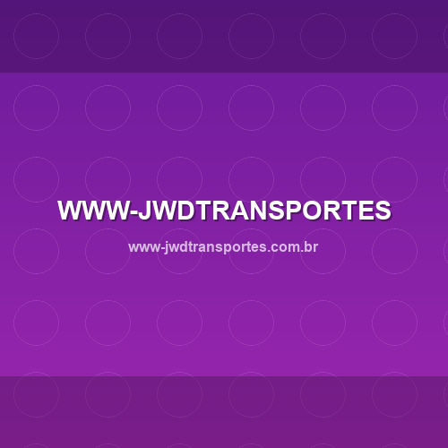Marca www-jwdtransportes.com.br - Análise de confiabilidade