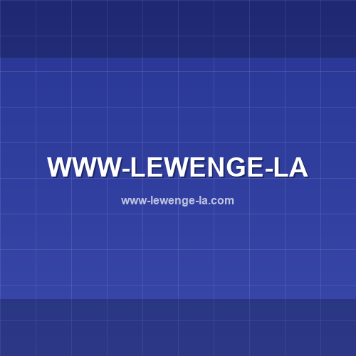 Imagem do site www-lewenge-la.com