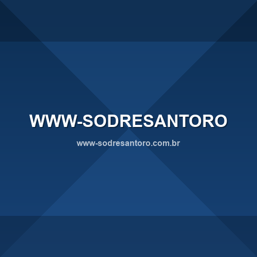 Logo www-sodresantoro.com.br - Verificação SSL e reputação